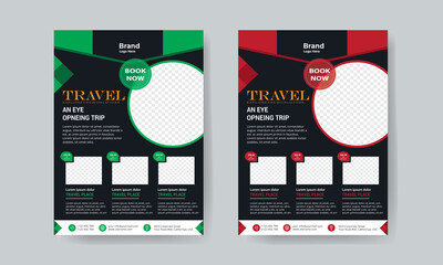 Holiday Travel Flyer Template
