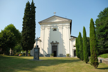 Il santuario di San Giuseppe di Somazzo a Uggiate Trevano, in provincia di Como.