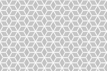 Abstract hexagonal seamless pattern design