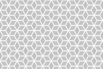Abstract hexagonal seamless pattern design