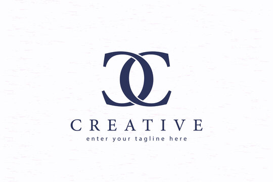 logo letter c Vector cc Letter design for company