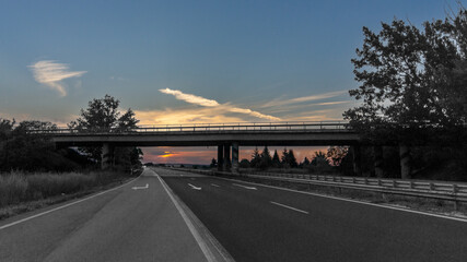 Fototapeta premium bridge over the Autoban