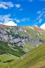 Fototapeta na wymiar Bucegi mountains in Romania