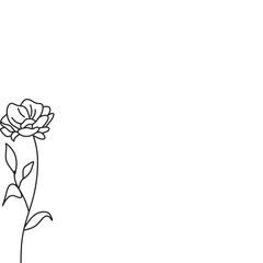 Botanical plants line