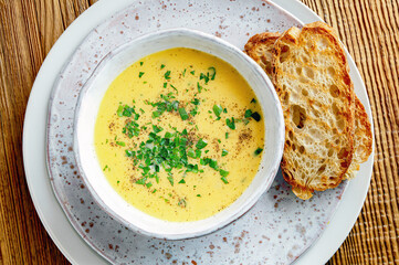 vegetable cream soup