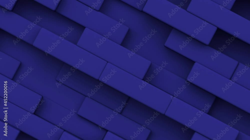 Poster geometric modern animated seamless looping abstract background. 3d render design element, creative m