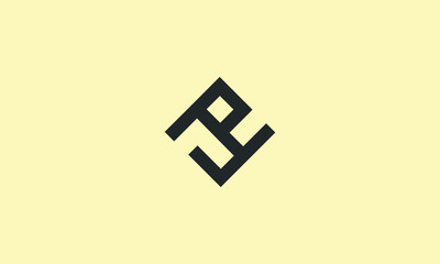 Letter PF OR PF logo combination logo VECTOR
