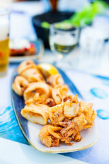 Delicioud grilled squid