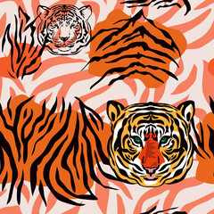 Tiger pattern 86
