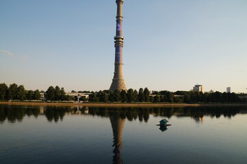 Fototapeta premium Moscow: Ostankino tower