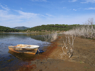 Lago di Baratz, Naturschutzgebiet auf Sardinien - 452206613