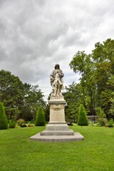 Fototapeta na wymiar Statue de Bernard de Jussieu