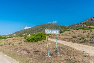 Photo sur Plexiglas Plage de La Pelosa, Sardaigne, Italie Le magnifique paysage de l& 39 île d& 39 Asiniara, Sardaigne Italie