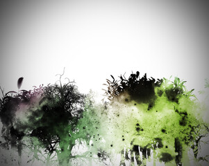 abstract colorful watercolor background bg wallpaper art with splash
