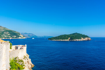Fototapeta na wymiar Island near Dubrovnik, Croatia