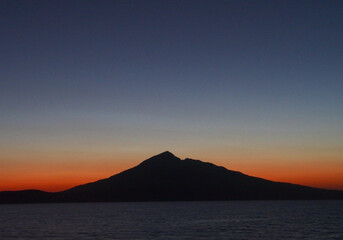 Sunset over Lake Nicaragua