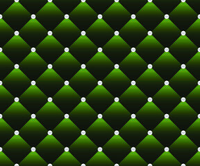 Fototapeta na wymiar Green luxury background with beads. Vector illustration. 