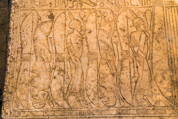 Fototapeta na wymiar Luxor Temple in Luxor, ancient Thebes, Egypt.