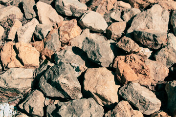 Gray and Beige Stones Outside