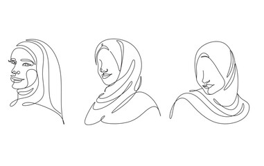 Woman in hijab
