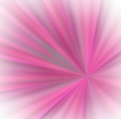pink rays radiate from centre