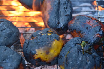 Peperoni bio alla griglia