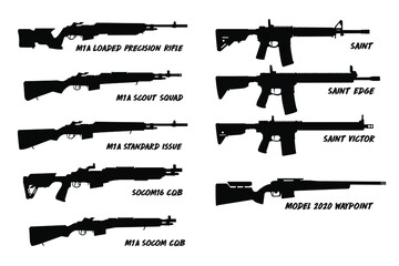 Springfield Armory Complete Rifle Silhouette Bundle