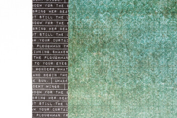 reproduction of fancy scrapbooking paper background