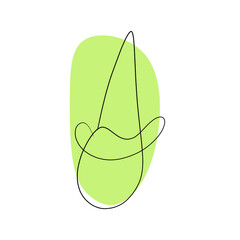 Abstract drawing line