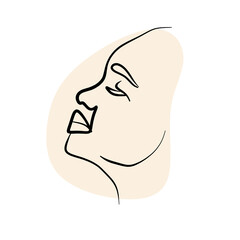 Abstract drawing line