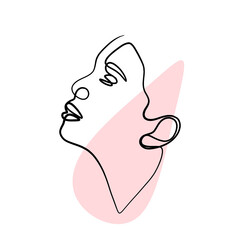 Abstract drawing line