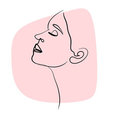 Abstract drawing line