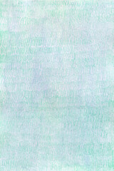 hand drawn background with a texture of paint and colored pencil strokes of light green color. A colored sheet of paper with a decorative pattern. Monochrome ornament. Abstract design with strokes