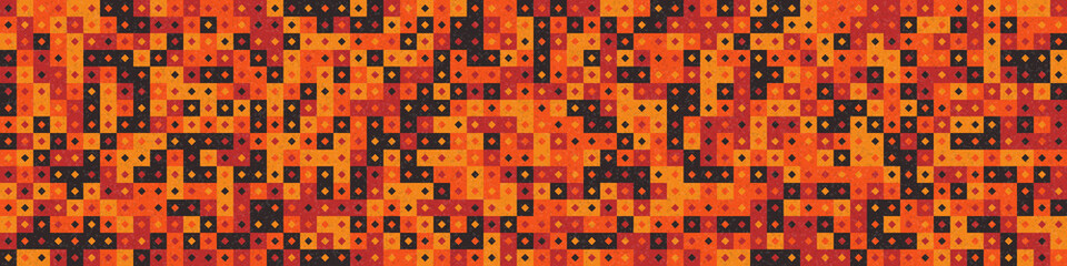 Abstract Geometric Pattern generative computational art illustration