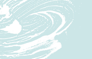 Grunge texture. Distress blue rough trace. Comely