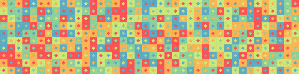 Obraz premium Abstract Geometric Pattern generative computational art illustration