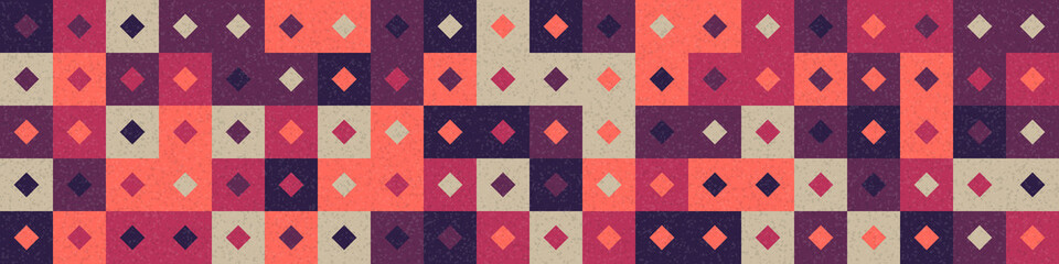 Abstract Geometric Pattern generative computational art illustration