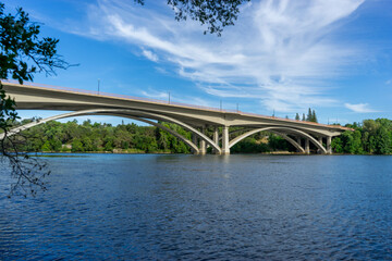 Obraz premium American River Bridge, Folsom, California