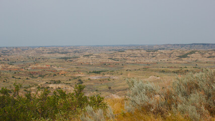 Theodore Roosevelt National Park badlands