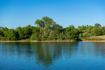 Obraz na płótnie Canvas Lake Natoma, Folsom, California