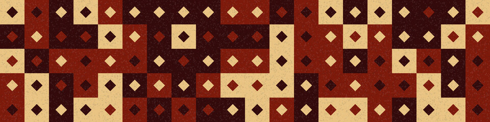 Abstract Geometric Pattern generative computational art illustration
