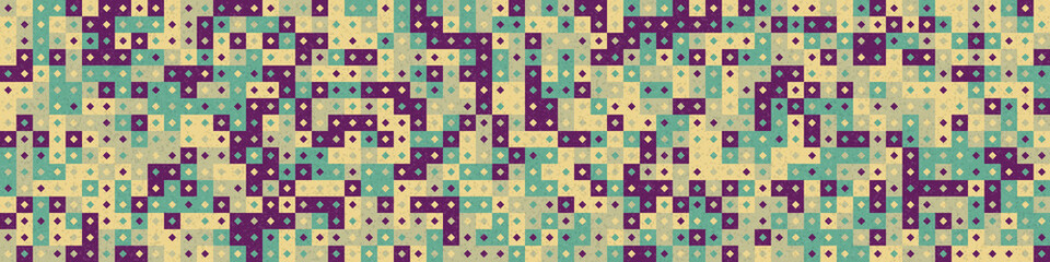 Abstract Geometric Pattern generative computational art illustration