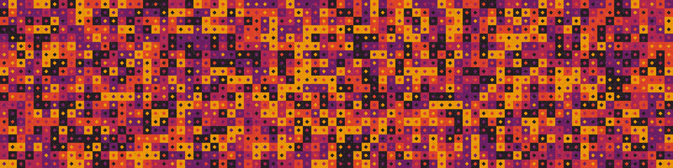 Abstract Geometric Pattern generative computational art illustration