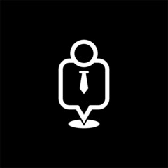 Profile logo design vector illustration, abstract profile logo design template vector image, profile image logo