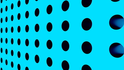 Metall lattice close up view, abstract 3d render backdrop, computer generating background