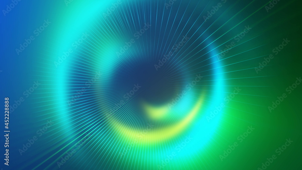 Poster shine wave background with lines, modern abstract 3d rendering, computer generated illustration