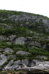 rocks in the mountains