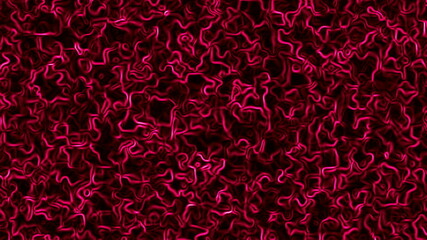 Abstract background with oil or worms effect, 3d rendering computer generating backdrop