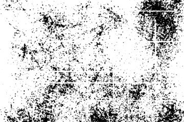 Black and white grunge. Distress overlay texture. Abstract surface dust and rough dirty wall background concept.Abstract grainy background, old painted wall.Grunge Texture Vector