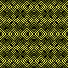 abstract squares. vector seamless pattern. geometric repetitive background. fabric swatch. wrapping paper. continuous print. modern stylish texture. green design element for home decor, textile, cloth